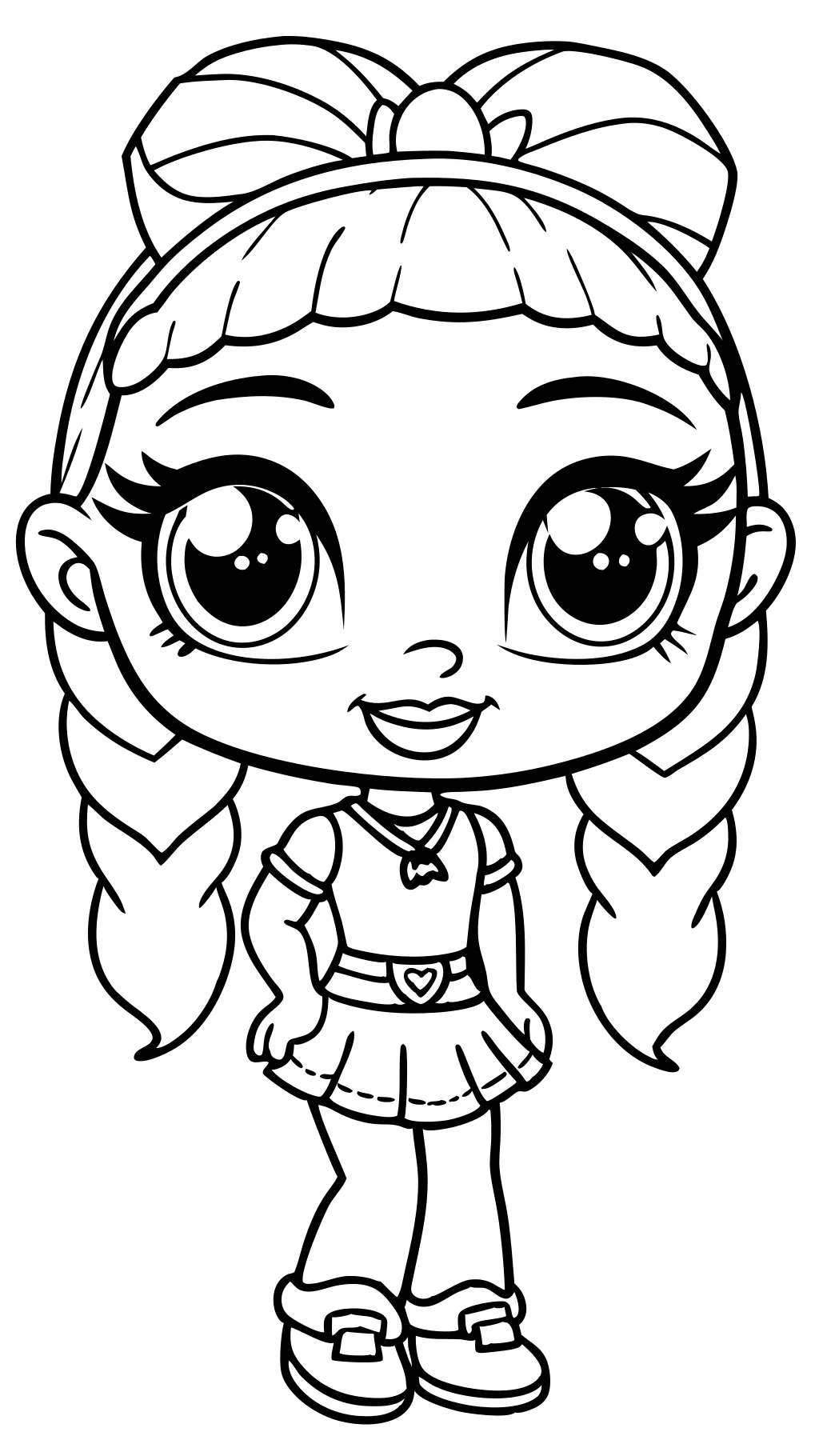 coloriages mignons bratz